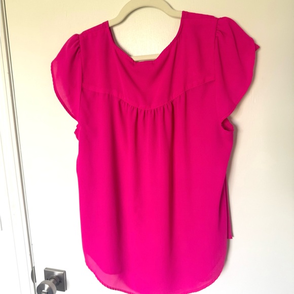 Torrid Women's Pink Blouse - Picture 8 of 8